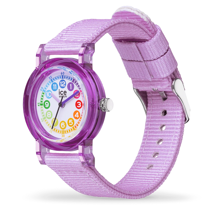 ICE Learning Purple Kinderuhr