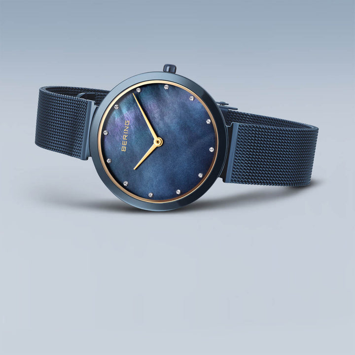 Bering Classic, blau glänzend, 18132-399