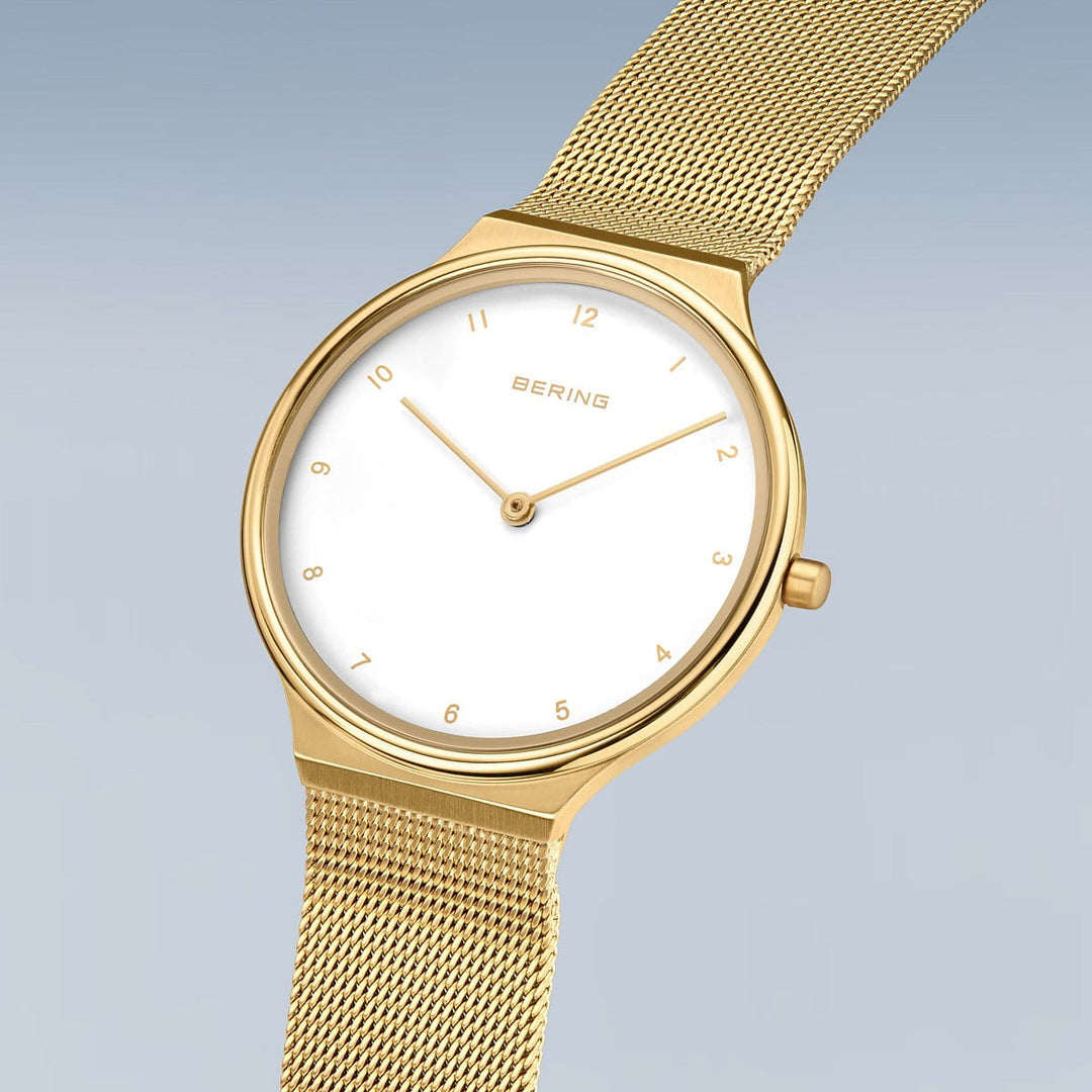 Bering Ultra Slim, gold poliert/gebürstet, 18434-334