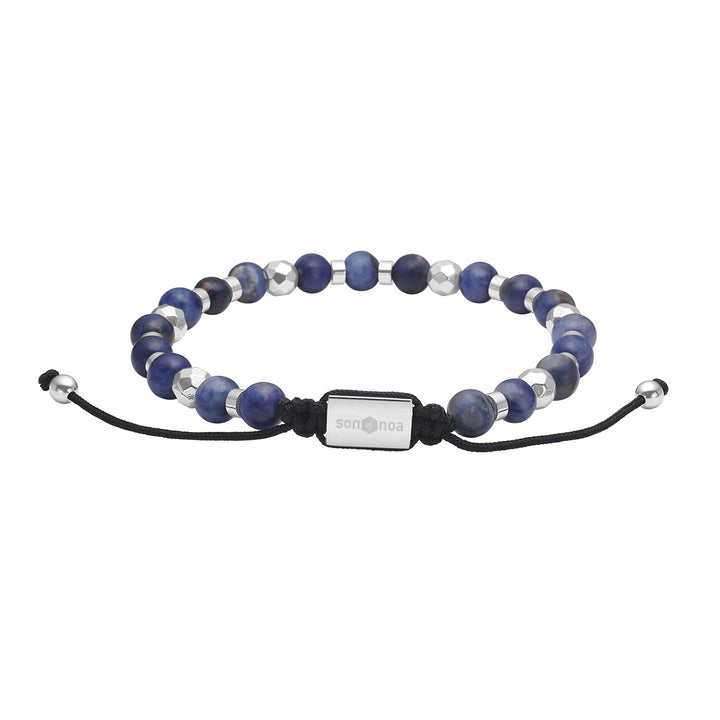 SON Armband blauer Sodalith, silber