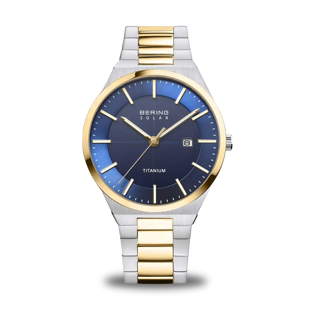 Bering Titanium Solar, gold poliert/gebürstet, 14439-717