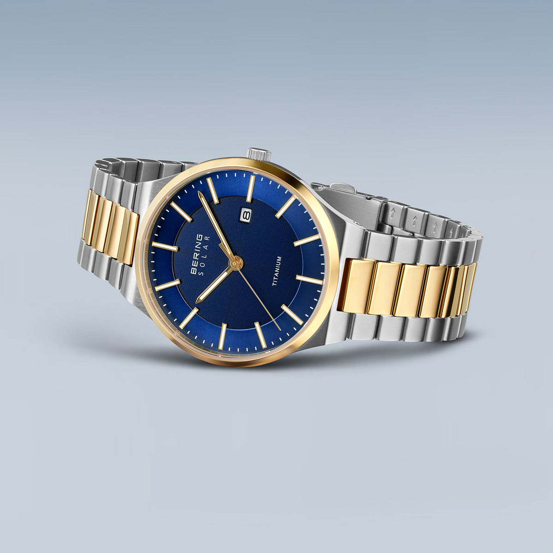 Bering Titanium Solar, gold poliert/gebürstet, 14439-717