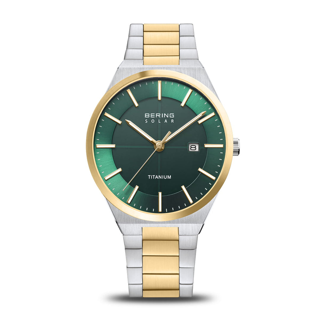 Bering Titanium Solar, gold poliert/gebürstet, 14439-718