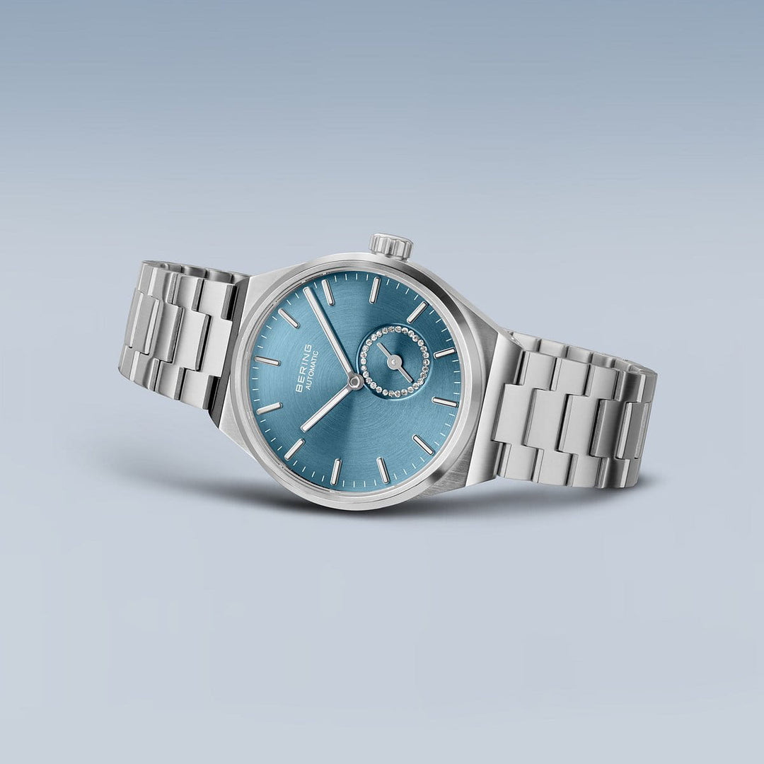 Bering Automatik silber gebürstet 19435-Charity Damen
