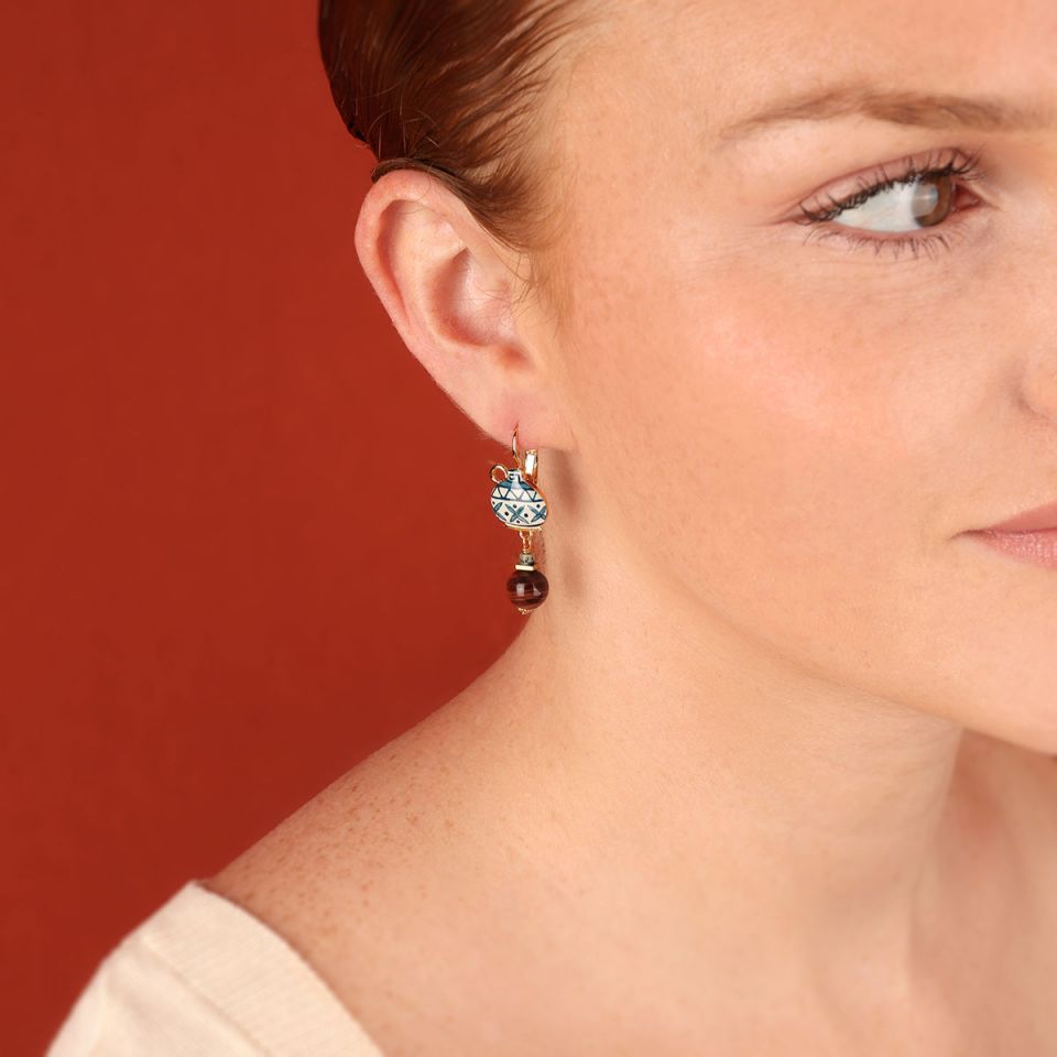 Ohrringe Antique Perle