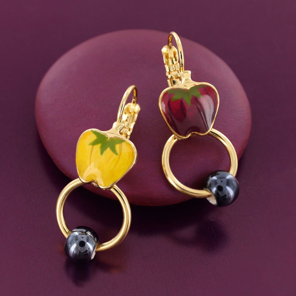 Ohrringe Paprika multi