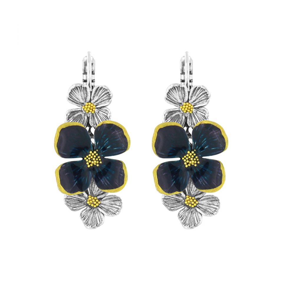 Ohrhänger Hortensia