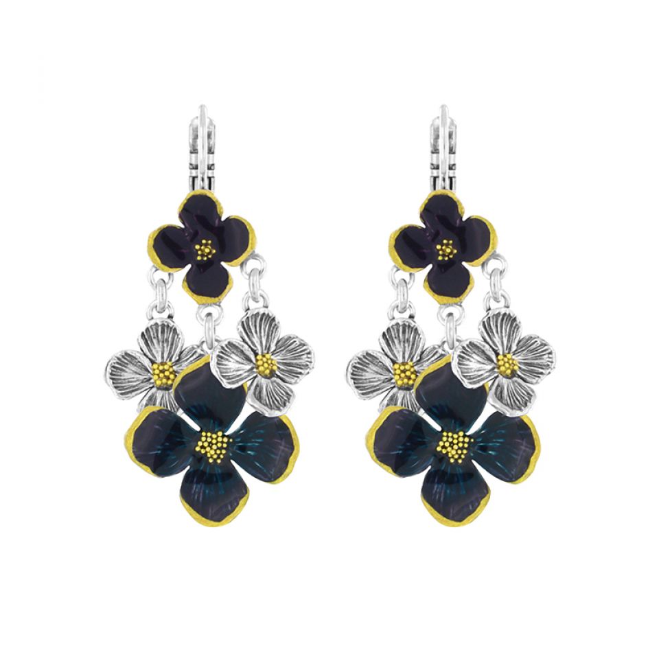 Ohrhänger Hortensia