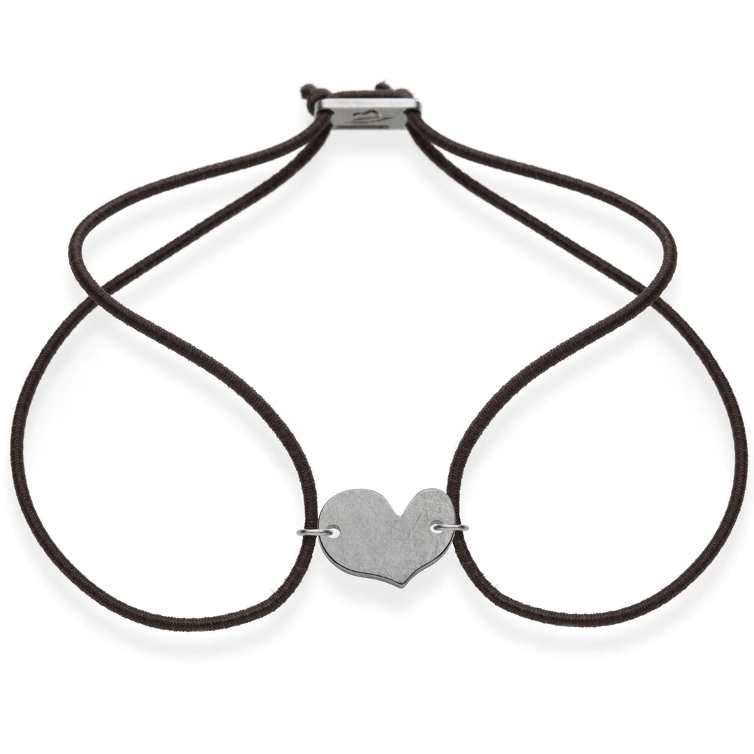 Armband Fortuna, Herz, Edelstahl