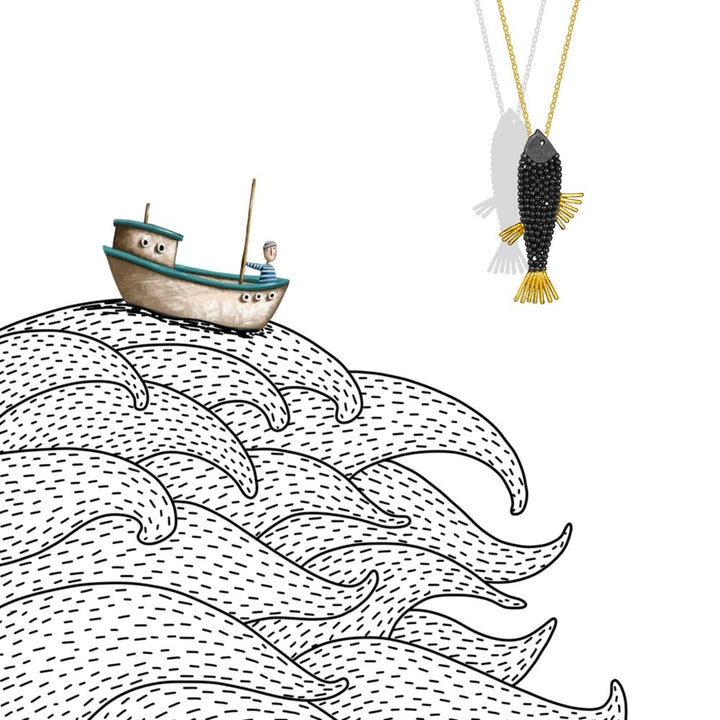 Anhänger Sterlingsilber "The Fish II"