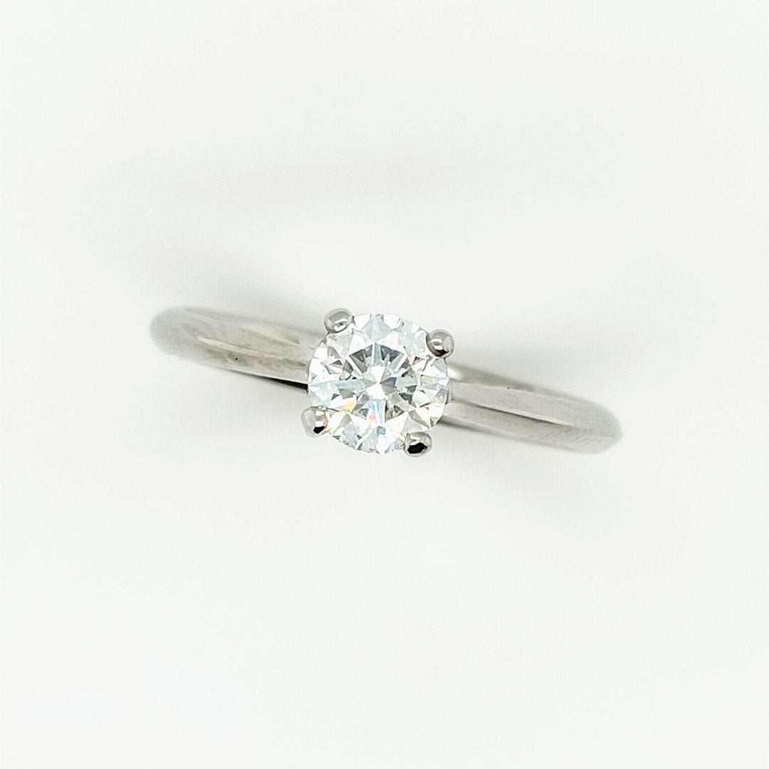 Solitair Ring Platin, Brilliant