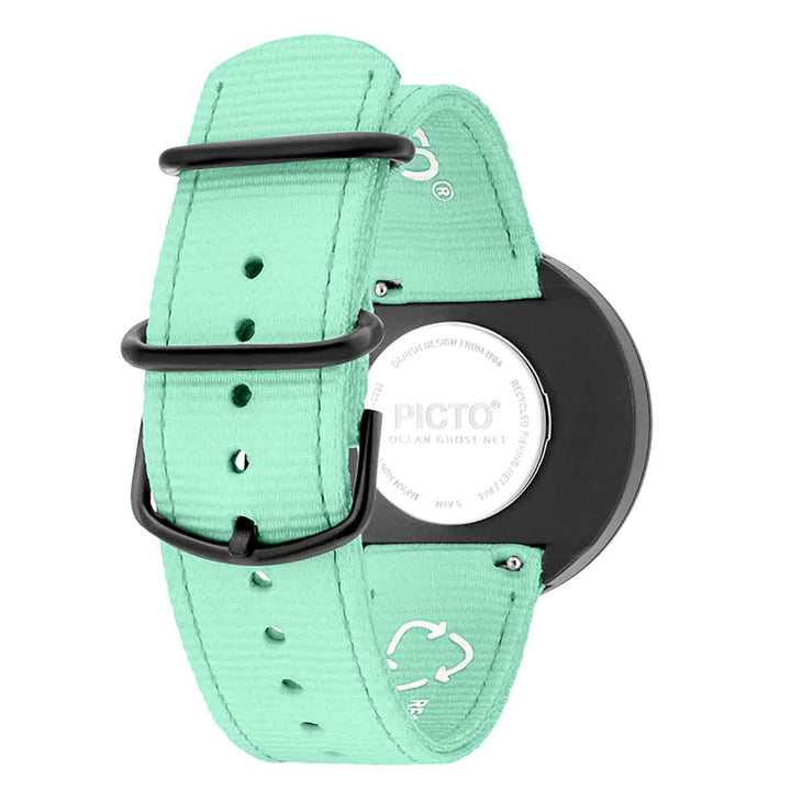 Picto Armbanduhr Pacific Green R44020-R019 Green recycled strap Unisex