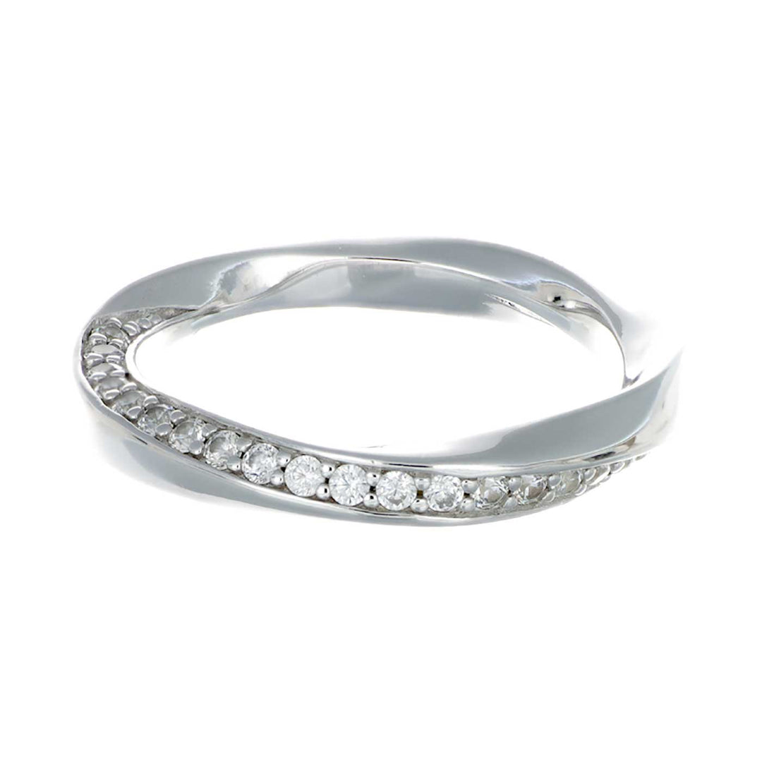 Silberring 25 Zirkonia