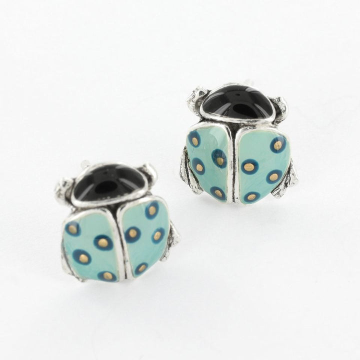 Ohrstecker Cox, blau