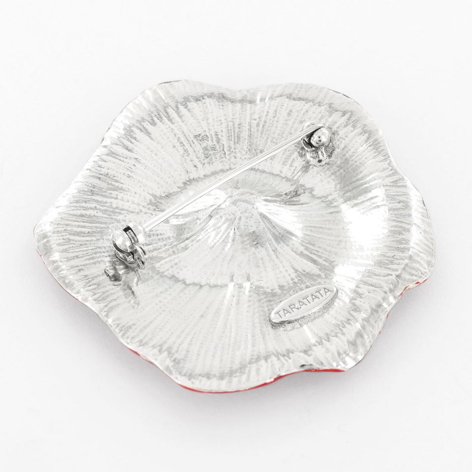 Brosche Joli Coquelicot