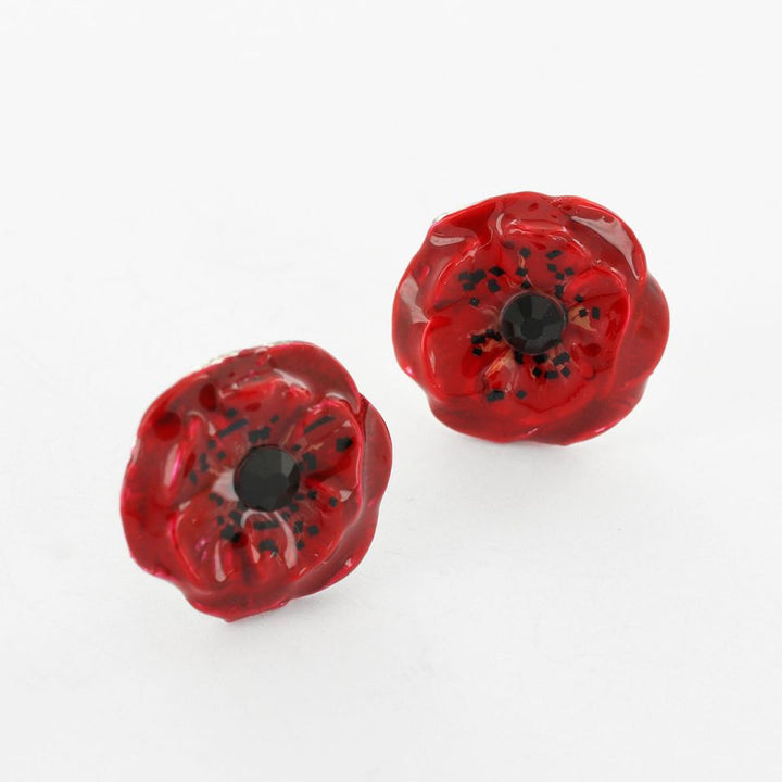 Ohrstecker Coquelicot