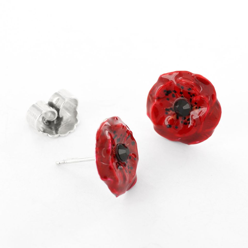 Ohrstecker Coquelicot