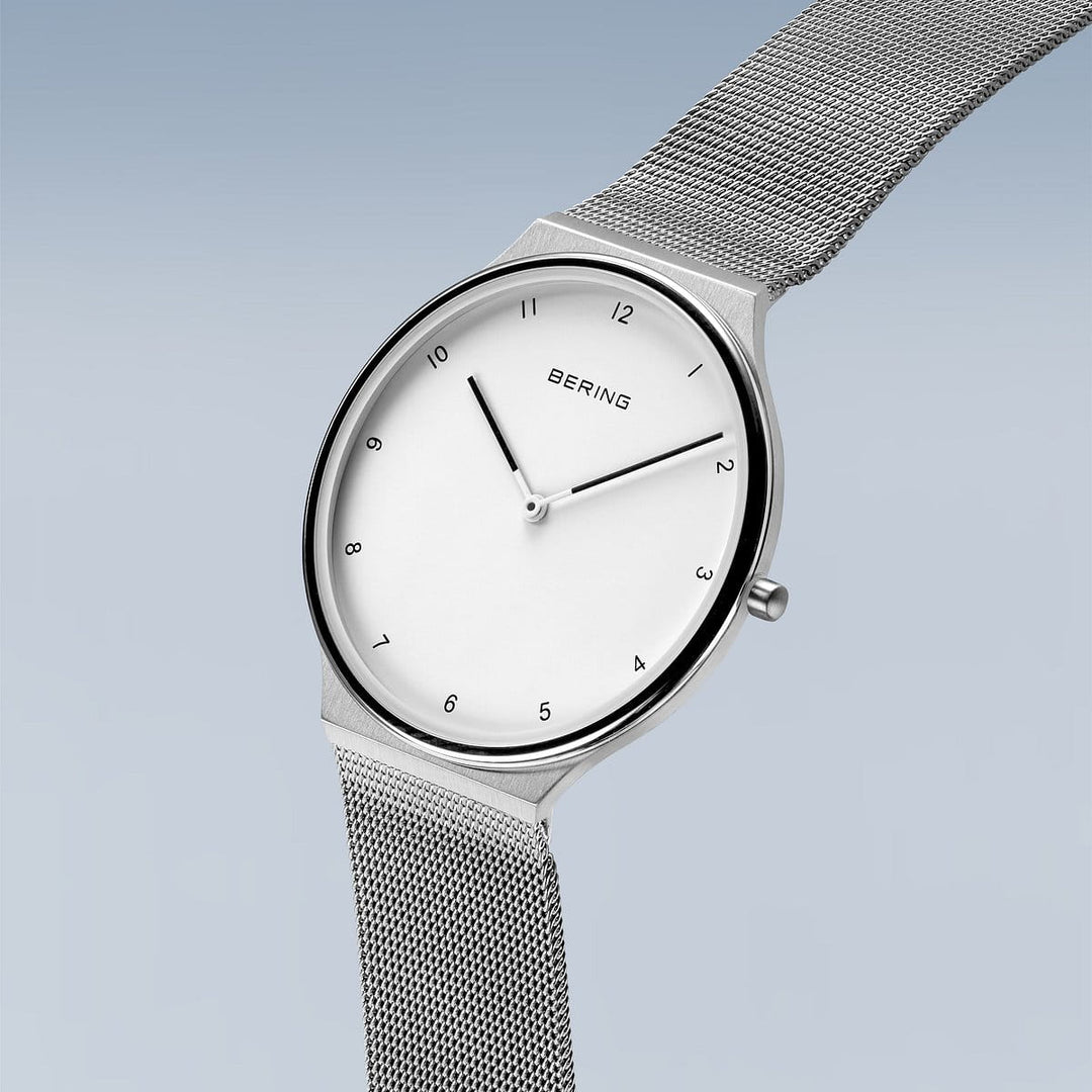 Bering Ultra Slim, silber poliert/gebürstet, 18440-004