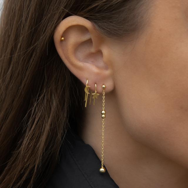 Nordahl Andersen Ohrringe BUY52 Sterlingsilber vergoldet