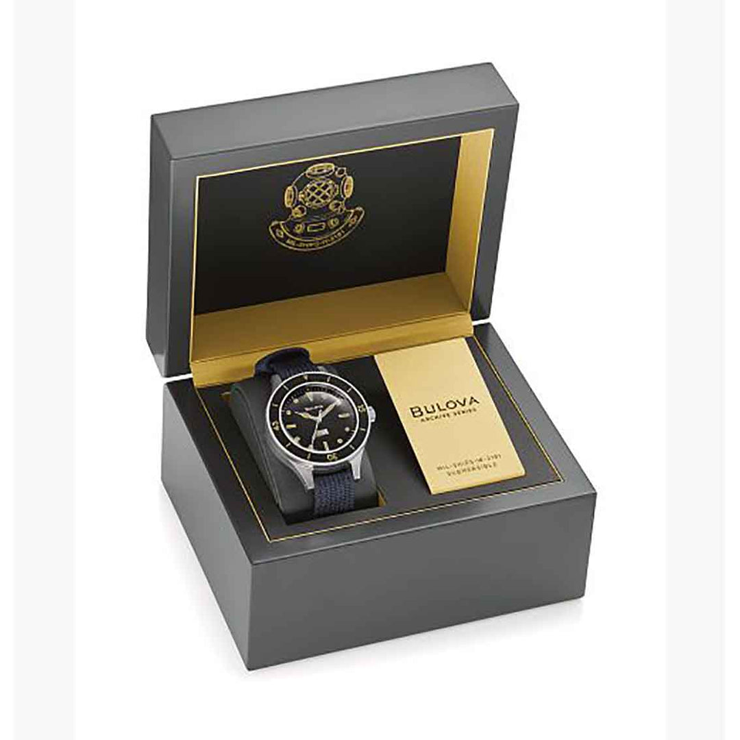 Bulova MIL-SHIPS-W-2181 98A266 Automatik Herrenuhr