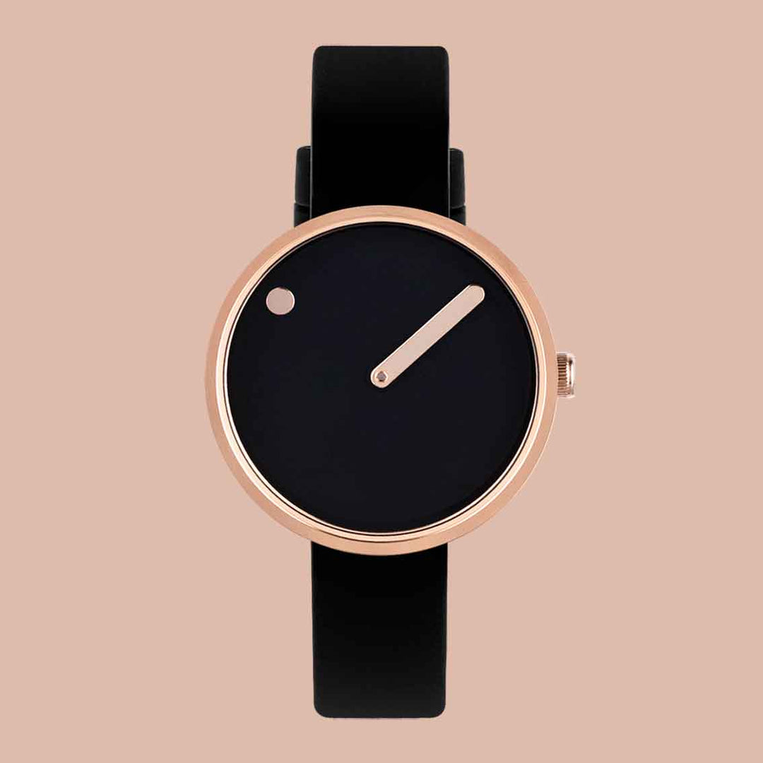 Picto Armbanduhr Schwarz 43311-0112R Damenuhr