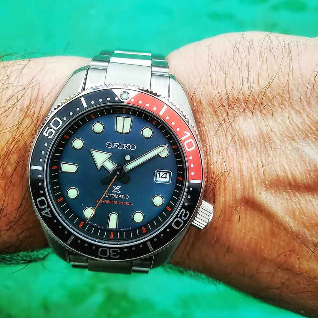 Seiko Herrenuhr Prospex Diver Automatik SPB097J1 Twilight Blue