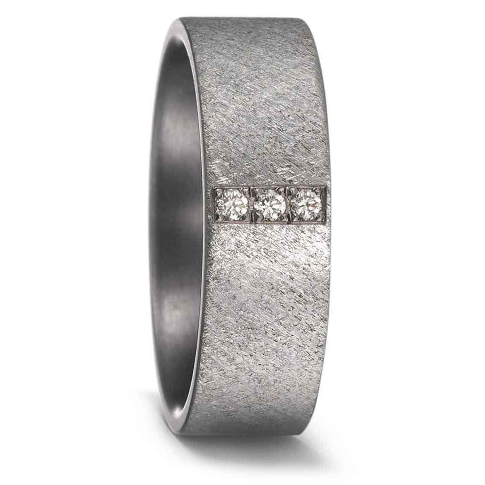 Teno Eheringe Tantal Diamant 0,06 ct - My Fine Jewellery