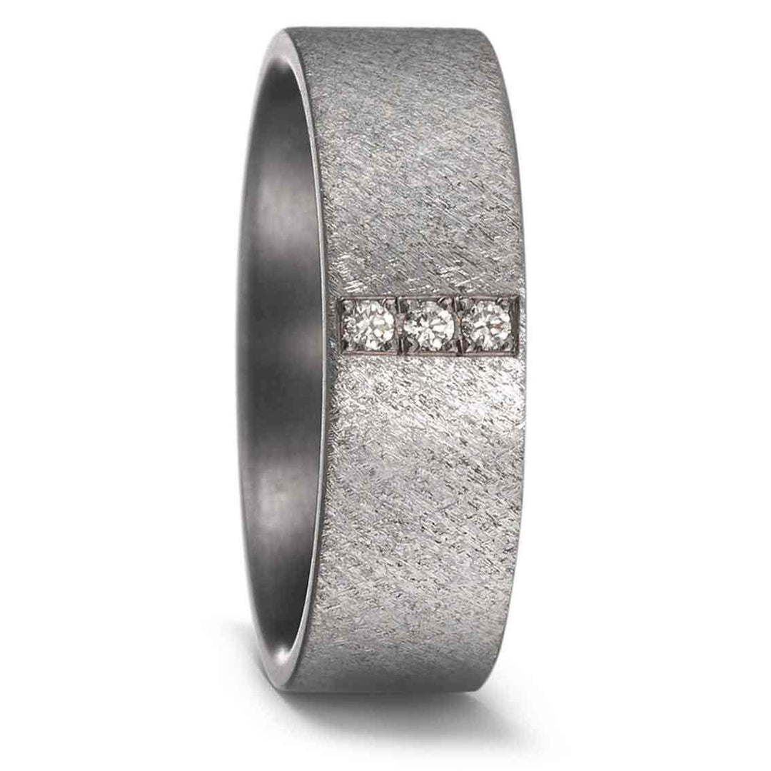 Teno Eheringe Tantal Diamant 0,06 ct - My Fine Jewellery