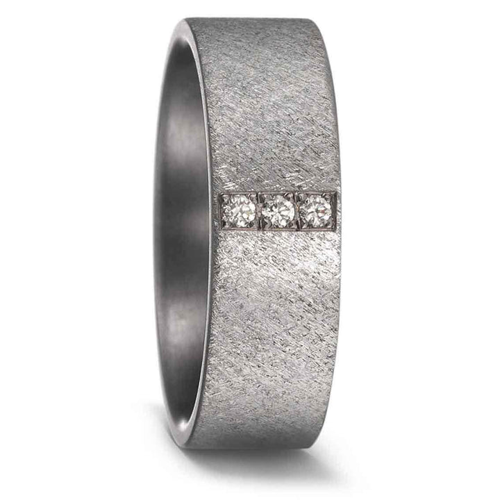 Teno Eheringe Tantal Diamant 0,06 ct - My Fine Jewellery