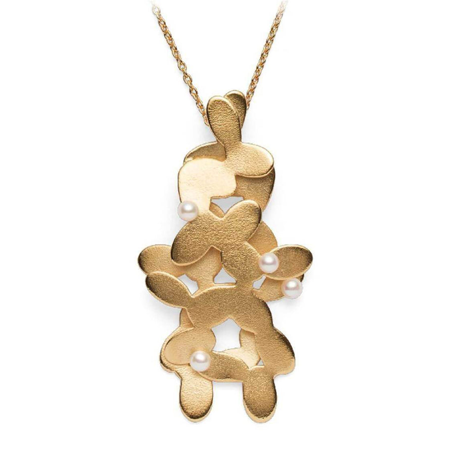 Bastian-Inverun Anhänger Sterlingsilber vergoldet 25620 - My Fine Jewellery