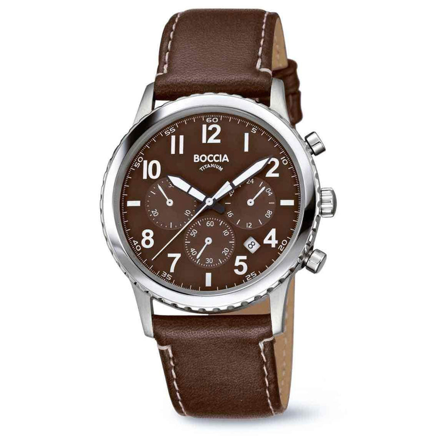 Boccia Herrenuhr Sport 3745-02 Chronograph Titan - My Fine Jewellery
