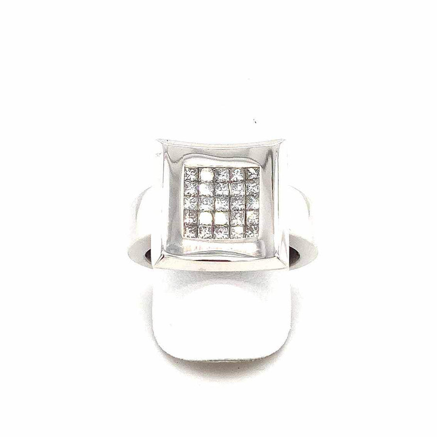 Damenring, 750 Weißgold, Diamant - My Fine Jewellery