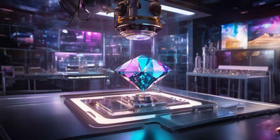 The difference between real and synthetic diamonds