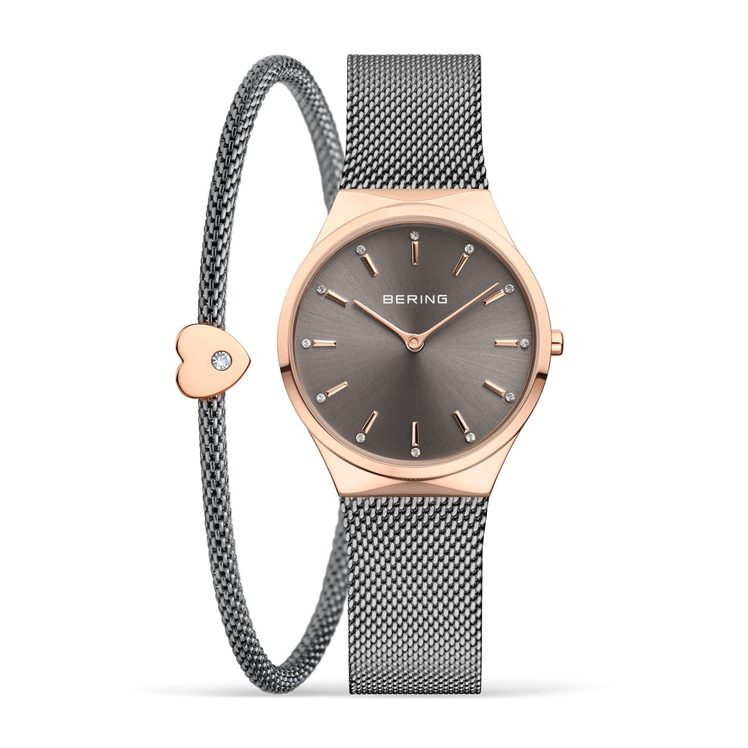 Bering Classic Set, roségold glänzend, 12131-369-GWP
