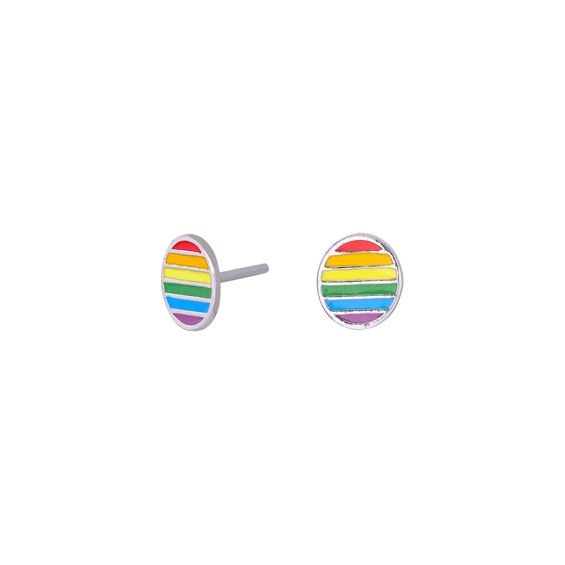 Nordahl Andersen Ohrstecker LGBT52 8mm Sterlingsilber