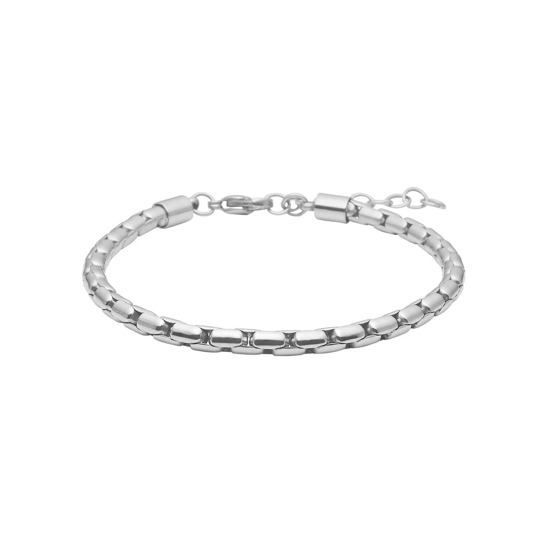 SON of NOA Edelstahl Armband Herren - Poliert & Glänzend 19cm