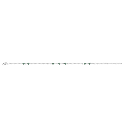 Nordahl Andersen Armband SWEETS52 Sterlingsilber, Aventurin