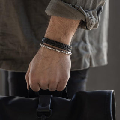 SON Armband Edelstahl 19-25 cm