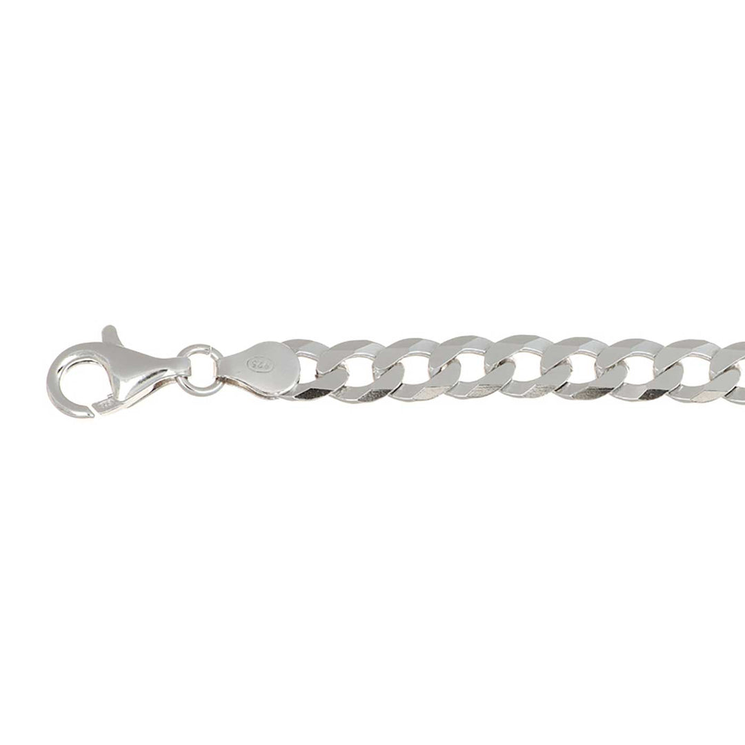 Panzer-Armband 6 mm, Sterlingsilber