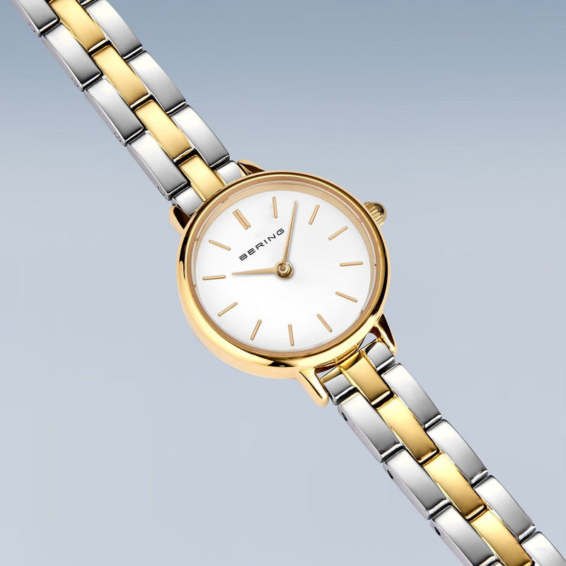 Bering Classic, gold glänzend, 11022-714 Damenuhr