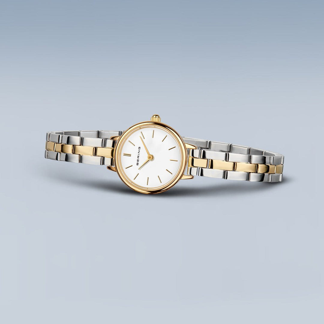 Bering Classic, gold glänzend, 11022-714 Damenuhr