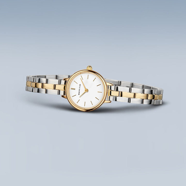 Bering Classic, gold glänzend, 11022-714 Damenuhr