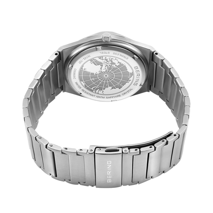 Bering Classic, silber gebürstet, 19742-707 Herrenuhr