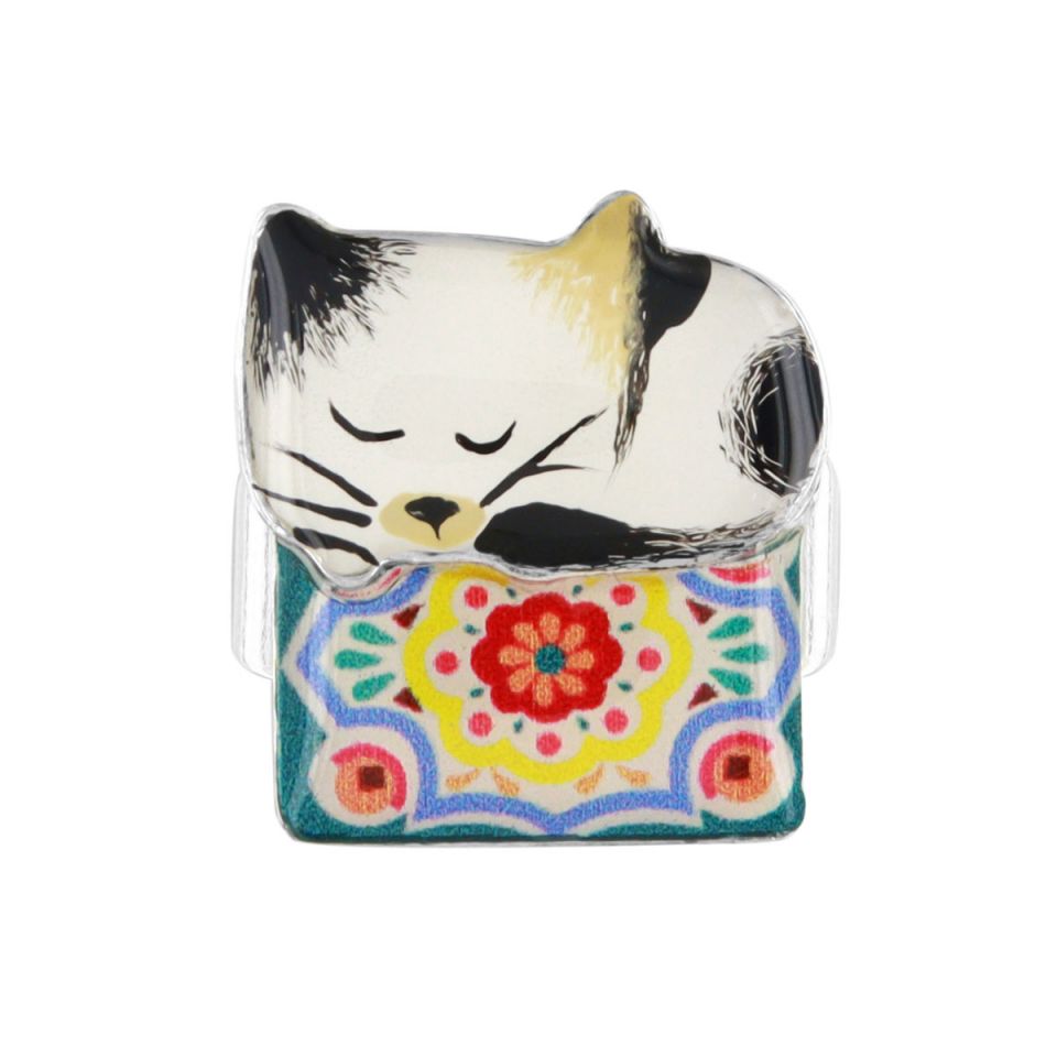 Taratata Ring Chanapé – Handbemalter Designer-Ring mit Tiermotiv