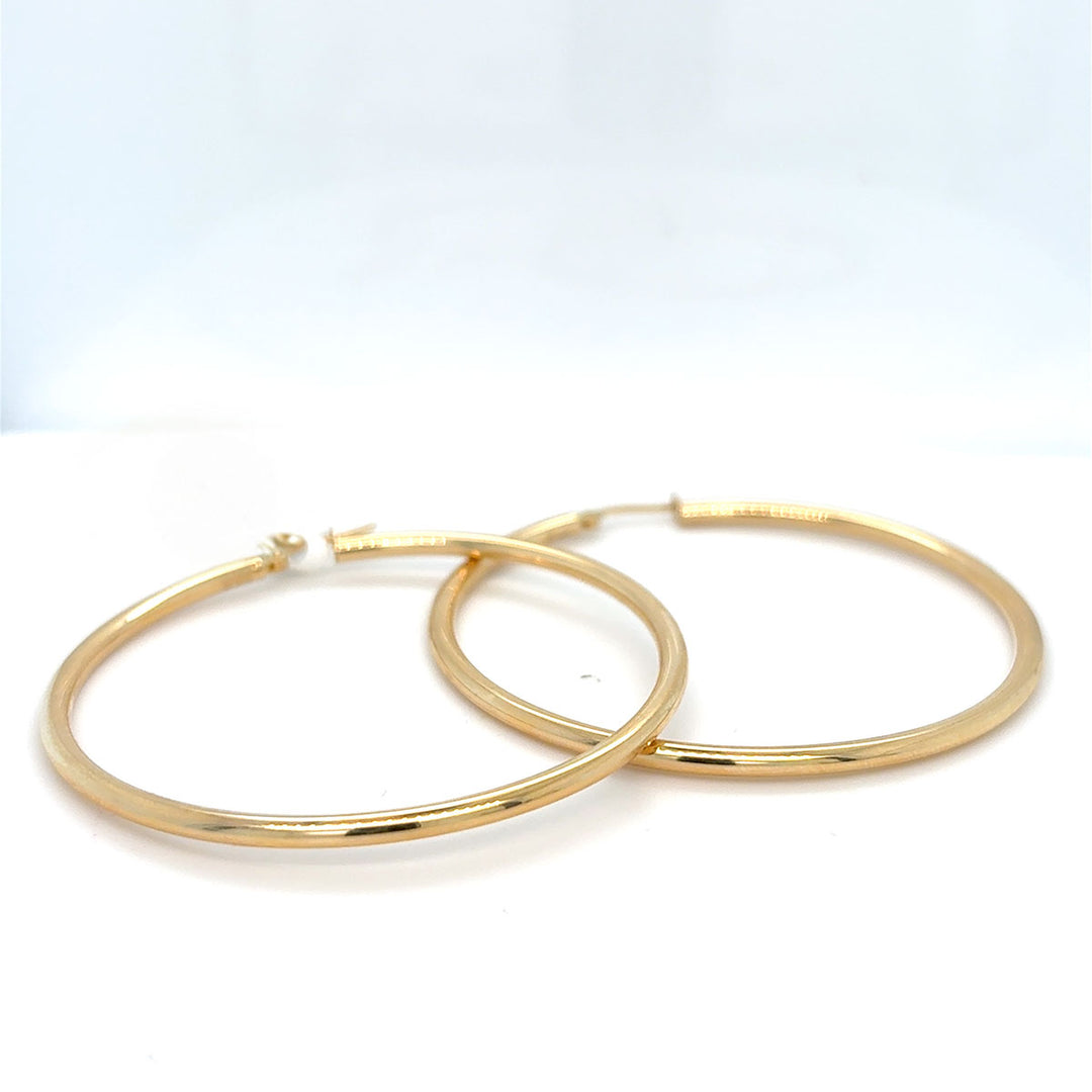 Creolen 585 Gelbgold