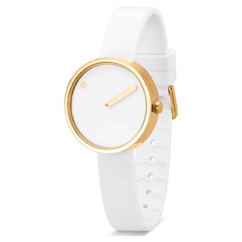 Picto Armbanduhr White 43320-0212G Silikon Unisex