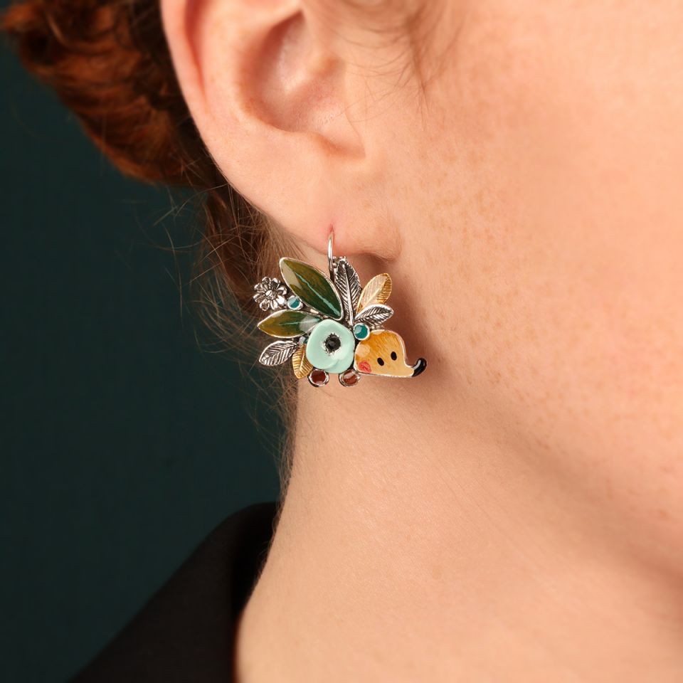 Taratata Mini Ohrringe Igel-Motiv – Verspielte Statement-Ohrringe