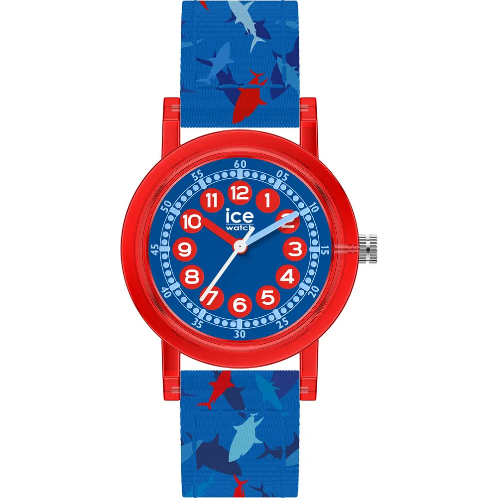 ICE Learning Red Blue Kinderuhr 32 mm