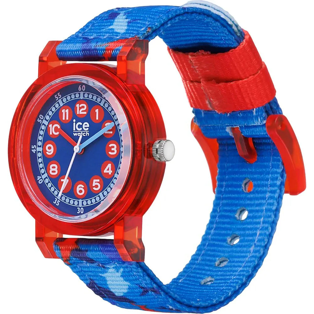 ICE Learning Red Blue Kinderuhr 32 mm