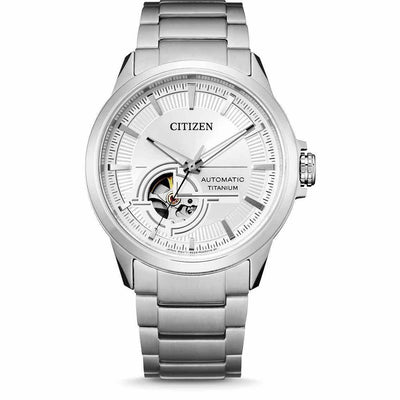 Citizen Herrenuhr Automatik NH9120-88A Super Titanium - My Fine Jewellery